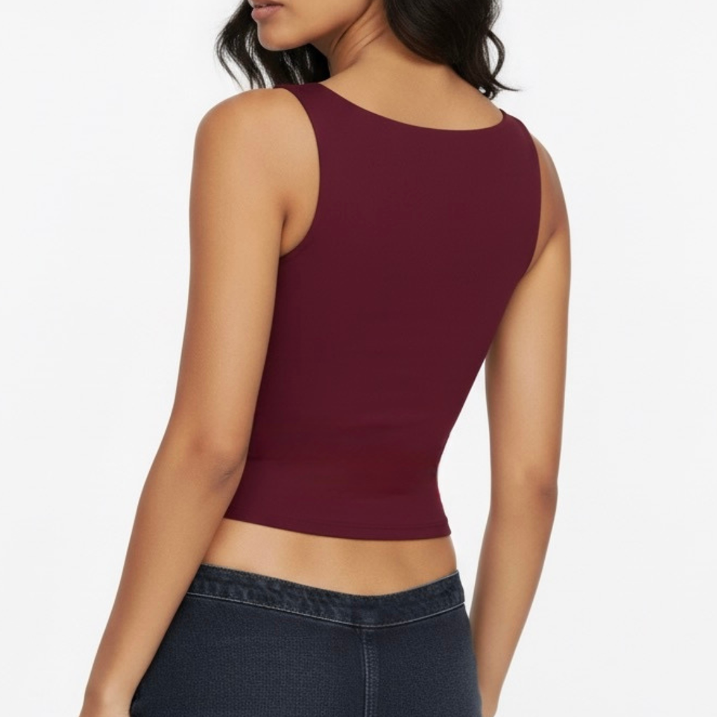 SQUARE NECK TOP