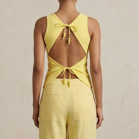 TIE BACK TANK TOP